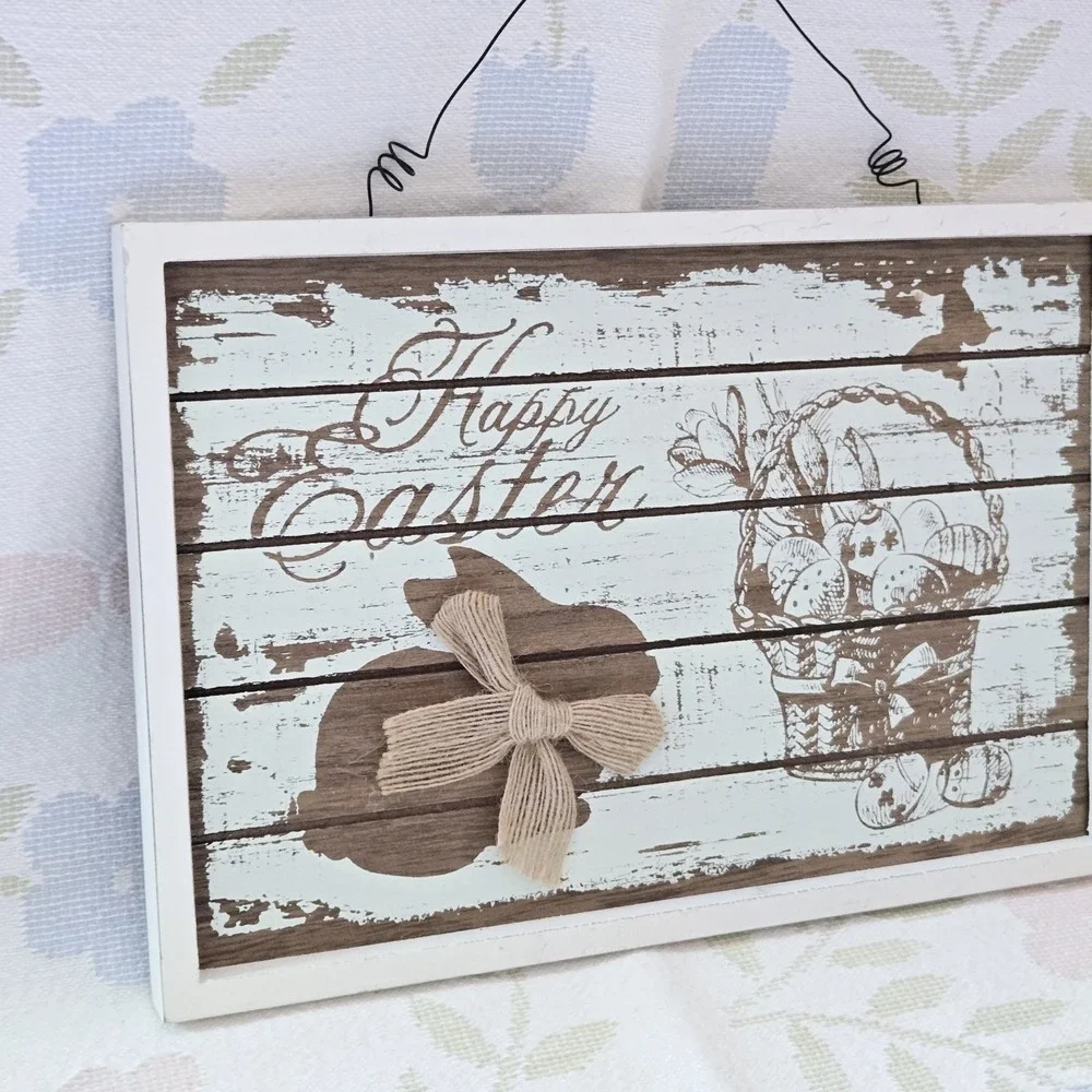 N/A wooden easter
